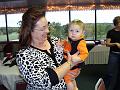 Aunt Sara & Hayden at meeting